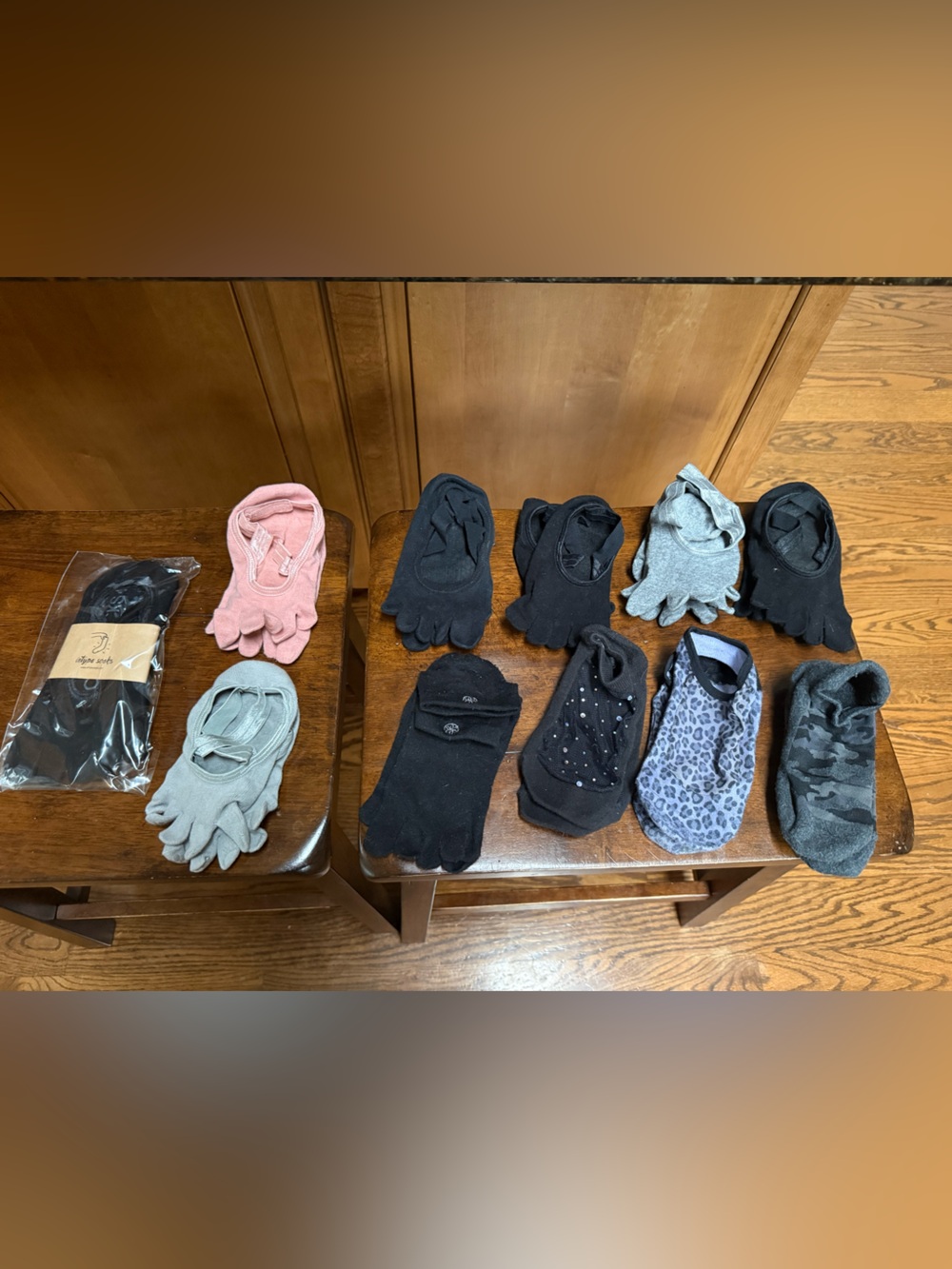 Woman’s Yoga/Pilates Socks Lot